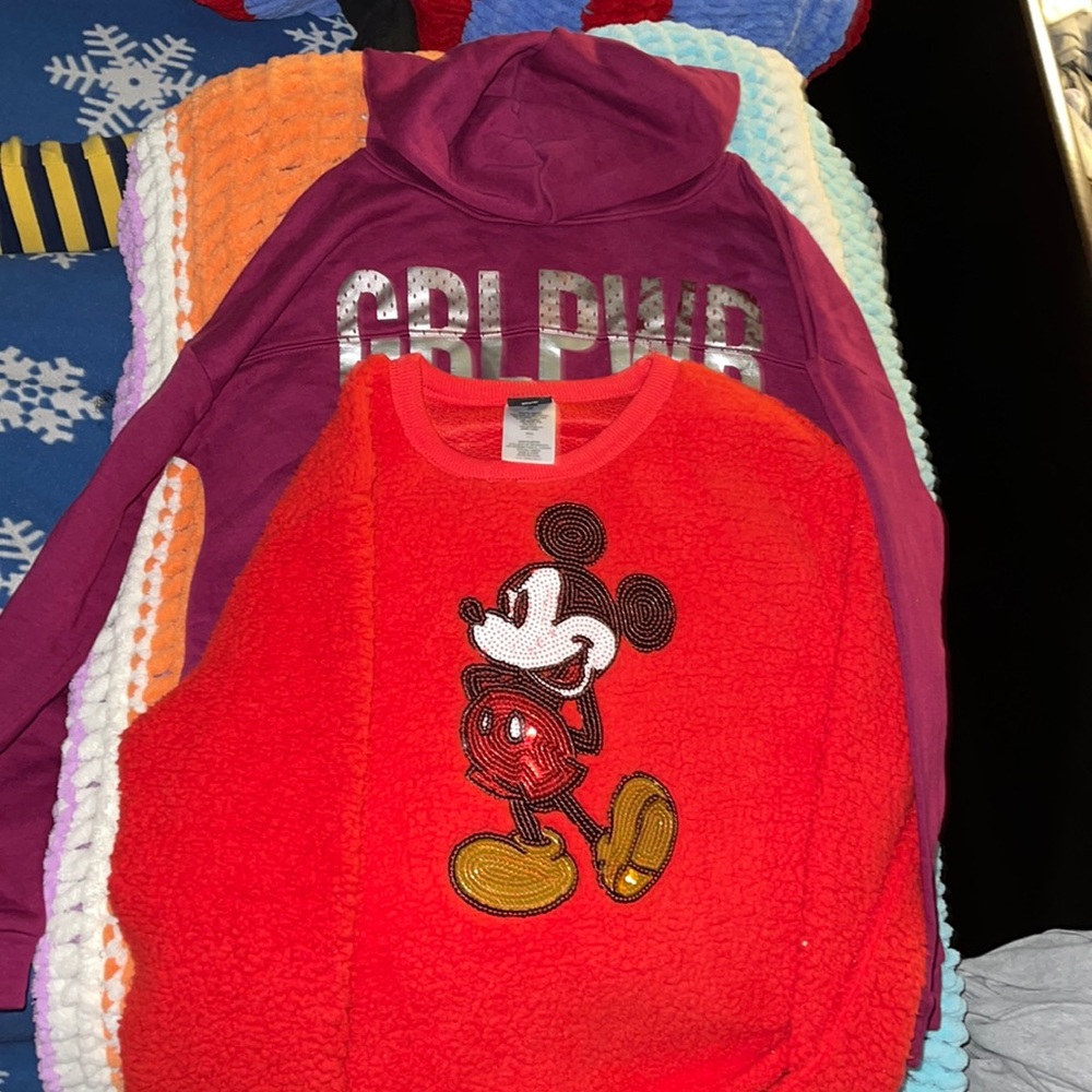 Girls and junior sweaters